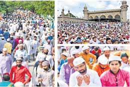 Spirit of Eid pervades in Hyderabad