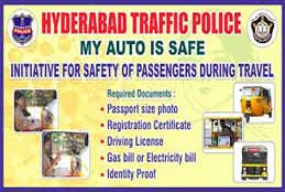 Cyberabad Police To Initiate “My Auto Is Safe” Program Aug 9