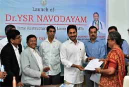 Andhra Pradesh CM Launches Navodayam Scheme
