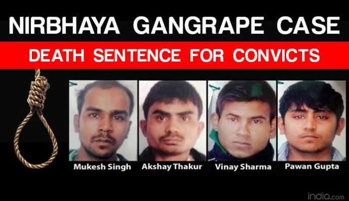 Nirbhaya Case Convicts Will Be Hanged To Death