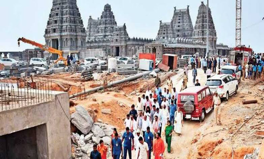 KCR will remain in history for constructing Yadadri temple: Rangarajan