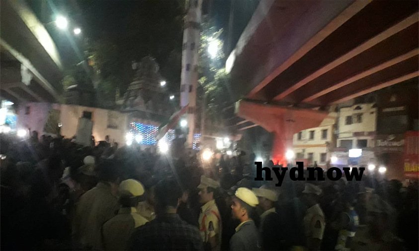 25 detained in Hyderabad for flash protest against the CAA