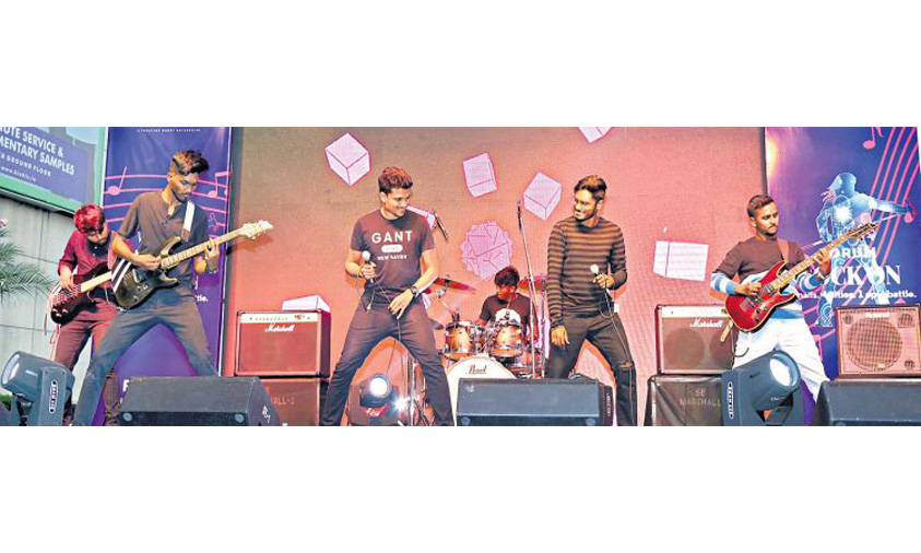 Bands put up electrifying performances at Forum Rock ON