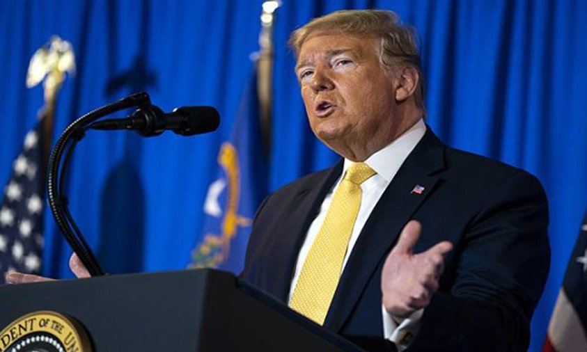 President Trump now says 10 million people to welcome him in Ahmedabad