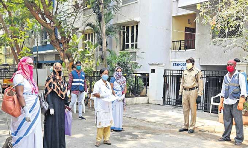 Hyderabad: Frontline Staff Brave All Odds At Containment Zones