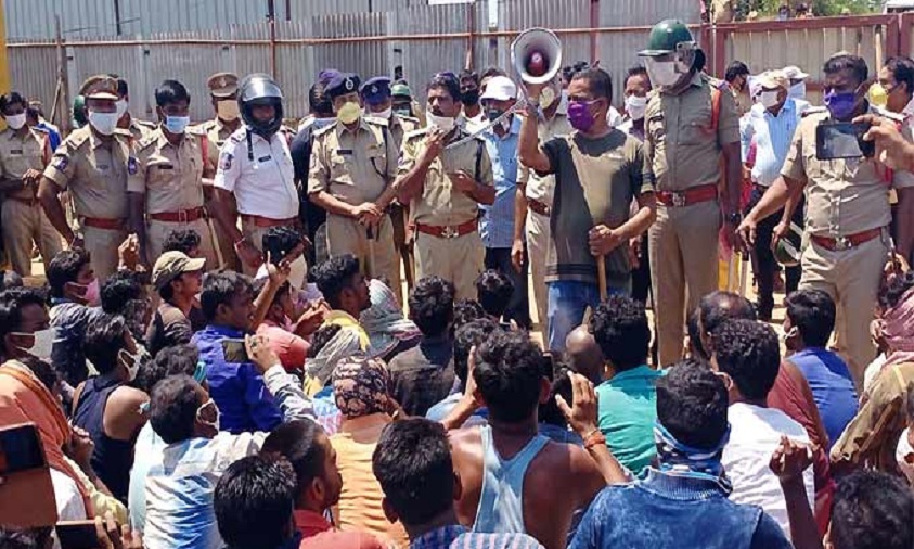 Tension At IIT-H As Migrant Workers Attacked HR Personnel