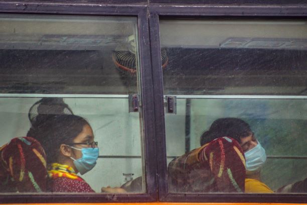 500 students stranded in Kota reach Delhi in 40 buses