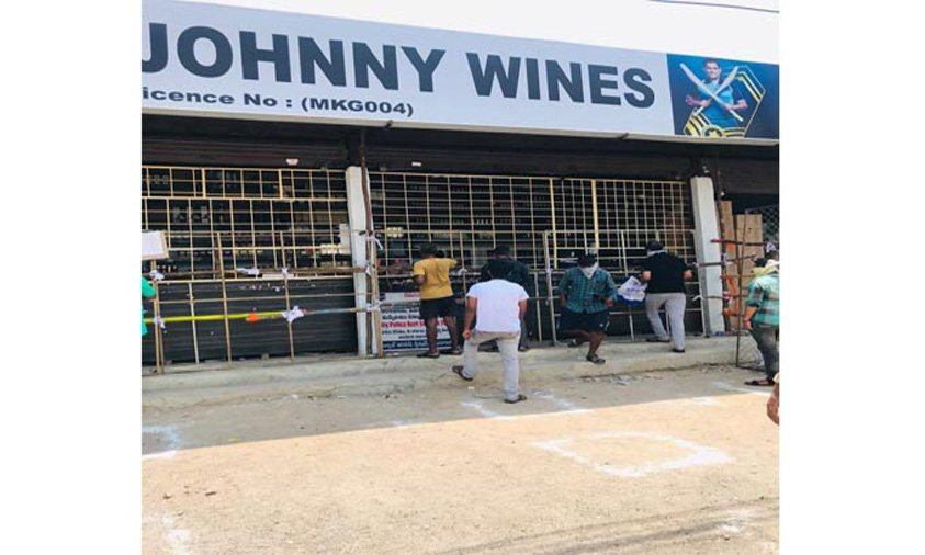 After the melee, calm returns to Hyderabad’s wine shops