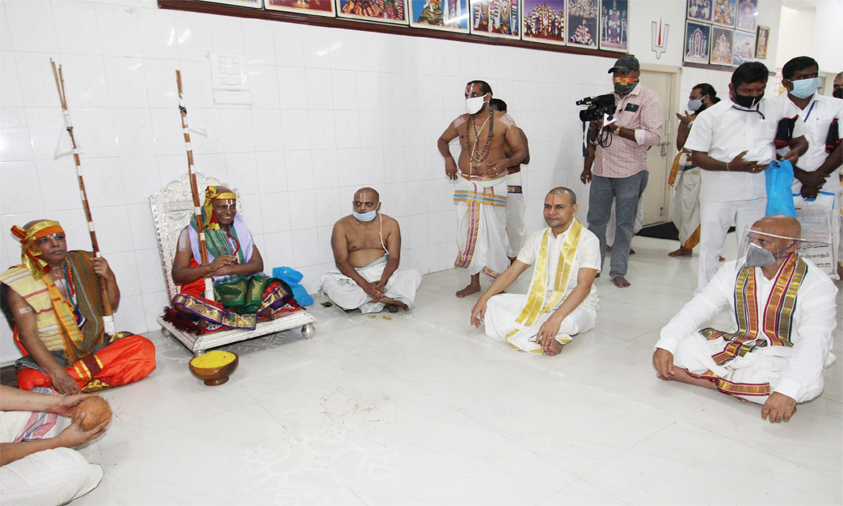 Chaturmasa Diksha Of Tirumala Pontiffs Begins At Tirumala