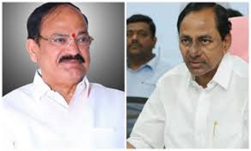 CM KCR Conveys Birthday Greetings To Venkaiah Naidu