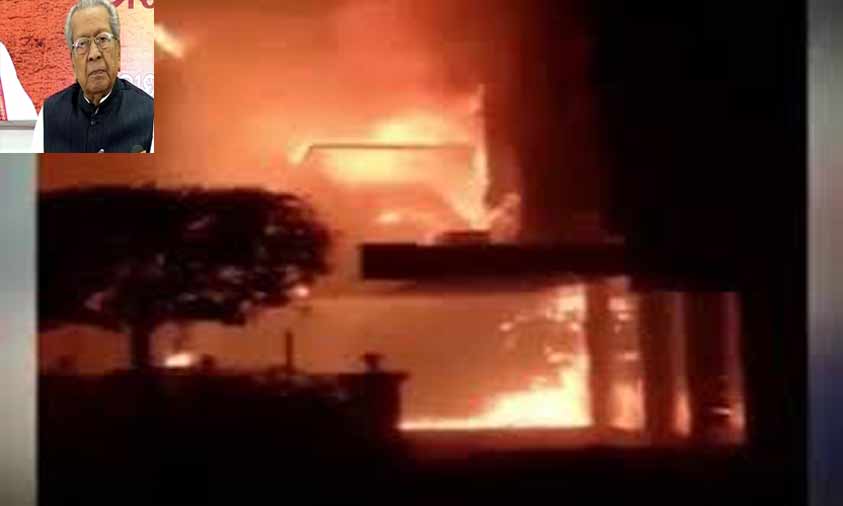 AP Governor Expresses Shock Over Fire Accident