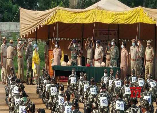 Training Program Organized By Army Doctors For Police Constable Trainees