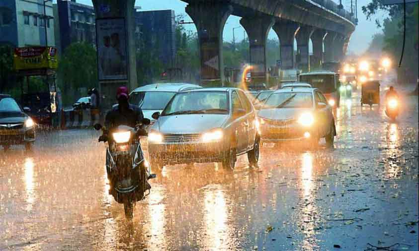 Rainfall Likely To Continue For Three More Days in TS