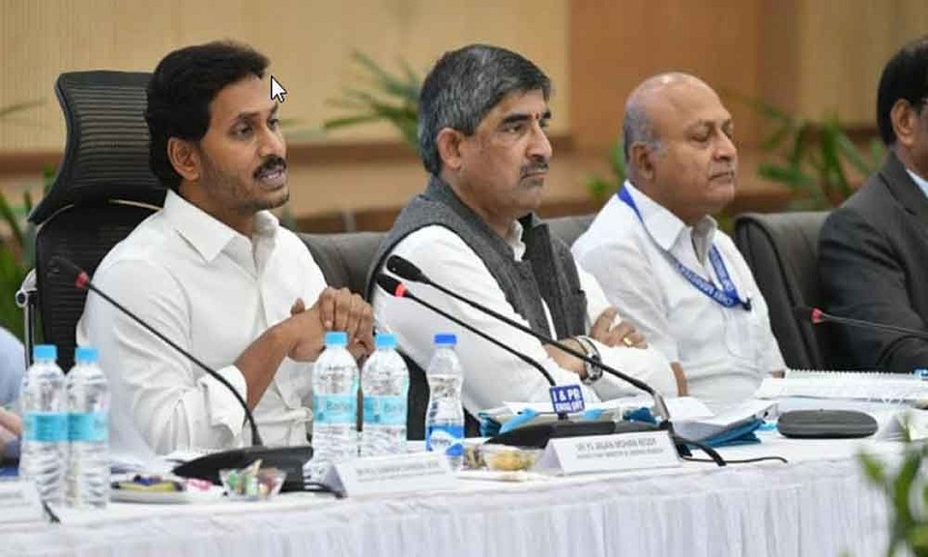 AP CM Jagan Holds Review Meeting On Construction Of Godowns