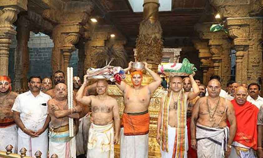 Koil Alawar At Srivari Temple On Sept. 15