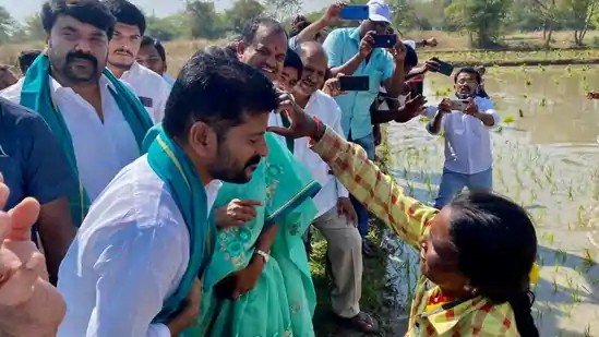 Revanth Reddy begins padayatra against farm laws