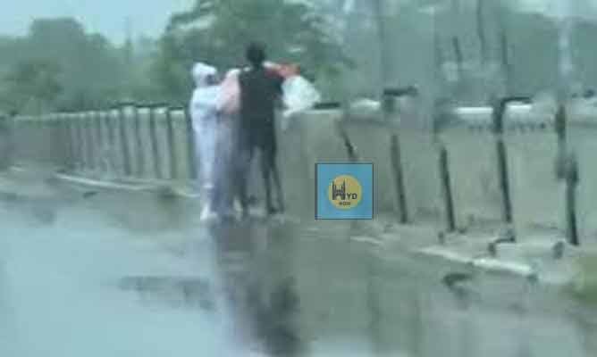 Uttar Pradesh: Body Of Covid Patient Being Thrown In River