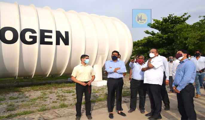 CS Somesh Kumar Visits Oxygen Plant