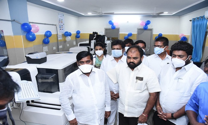 Telangana: Jagdish Reddy Inaugurates Diagnostic Centre
