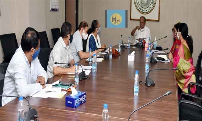 CS Reviews On Progress Of Haritha Haram