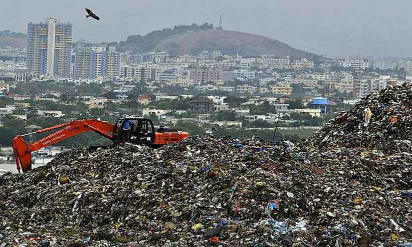 Residents Raise Smell Over Jawahar Nagar Dump Yard
