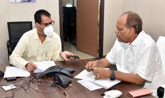 Corona: CS Holds Teleconference With District Collectors