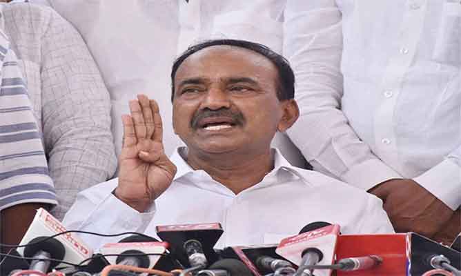 Etela Rajender Lashes Out at TRS Leaders