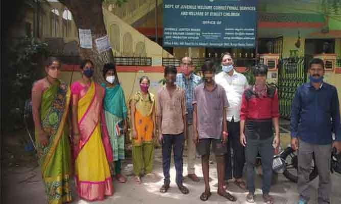 Rachakonda Cops Rescue 5 Boys from Child Labour