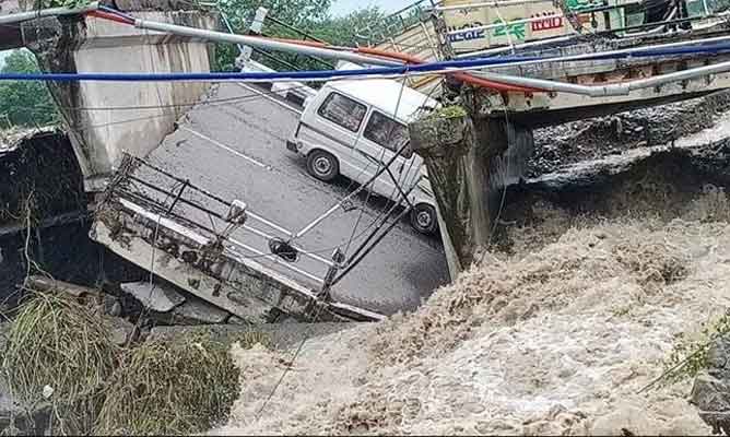 Dehradun Bridge Collapse, Heavy Rains in Uttarakhand