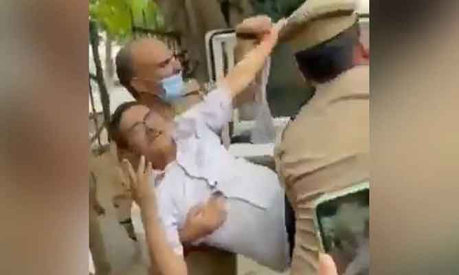 UP Ex-Cop Arrested For Challenging Yogi Adityanath