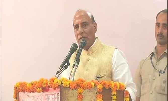 Rajnath Singh Lashes Out at Pakistan