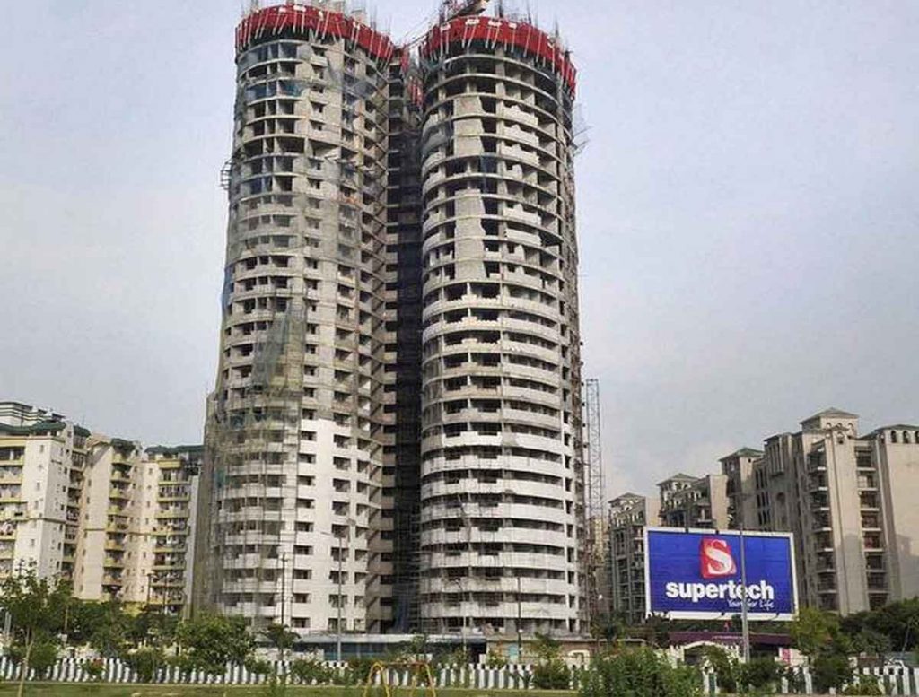 Demolish Supertech Twin Towers Noida: Apex Court