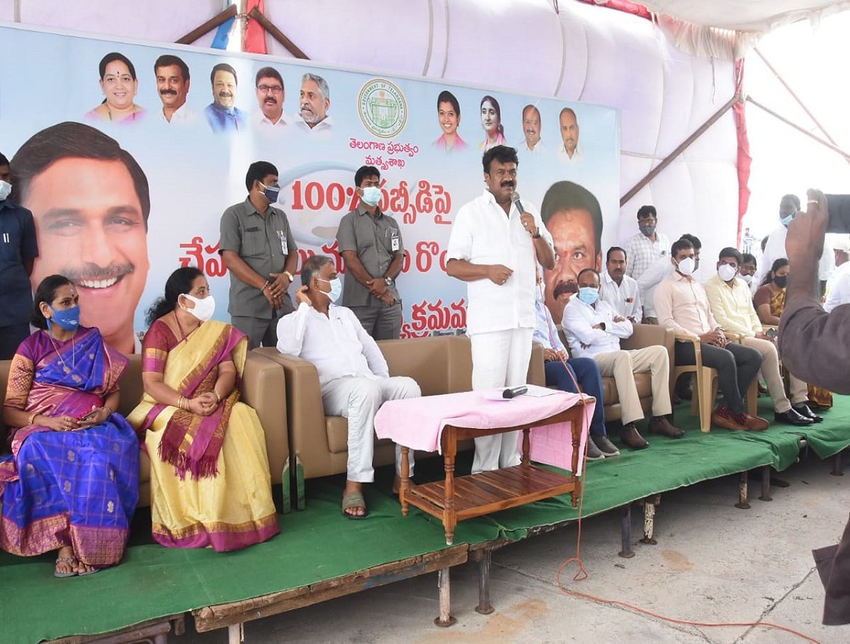 Govt to Provide More Benefits to Fishermen: Harish, Talasani