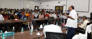 Work for Growth of Telangana: CS Asks Employees