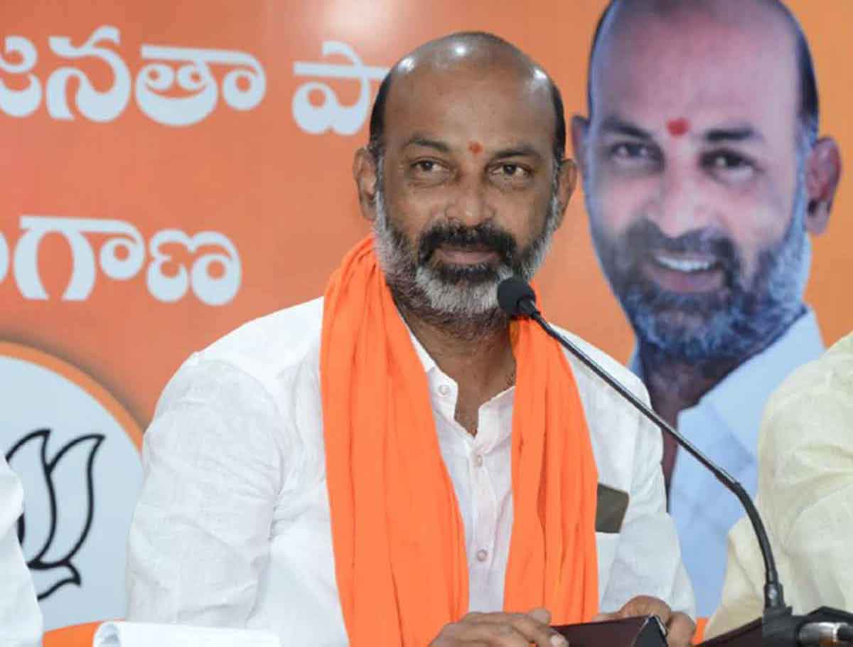 State BJP Chief Lashes Out At CM KCR