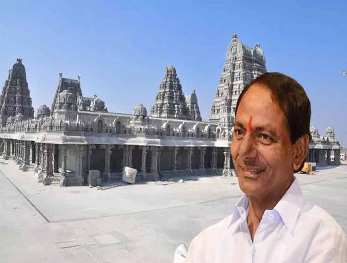 CM KCR to Visit Yadadri on Sept 14