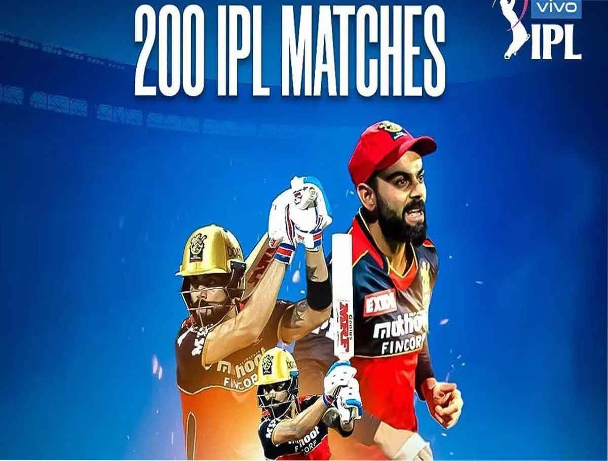 Virat Kohli Becomes 1st Cricketer to Play 200 IPL Matches