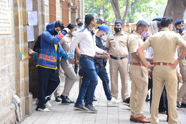Shah Rukh Khan’s son Aryan Khan leaves for medical examination after his arrest in drugs case