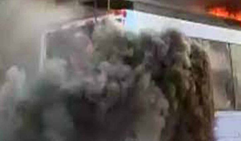 Jangaon: Private Travels Bus Catches Fire, Passengers Escaped