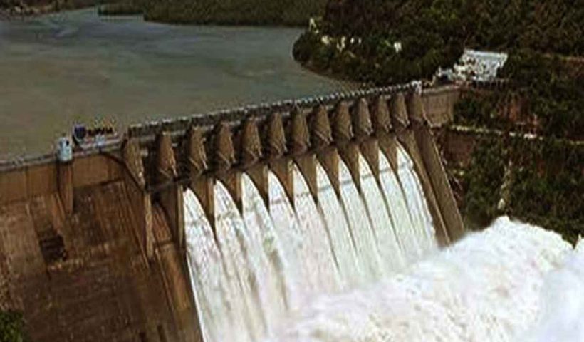 Krishna River Projects Flooded With Water