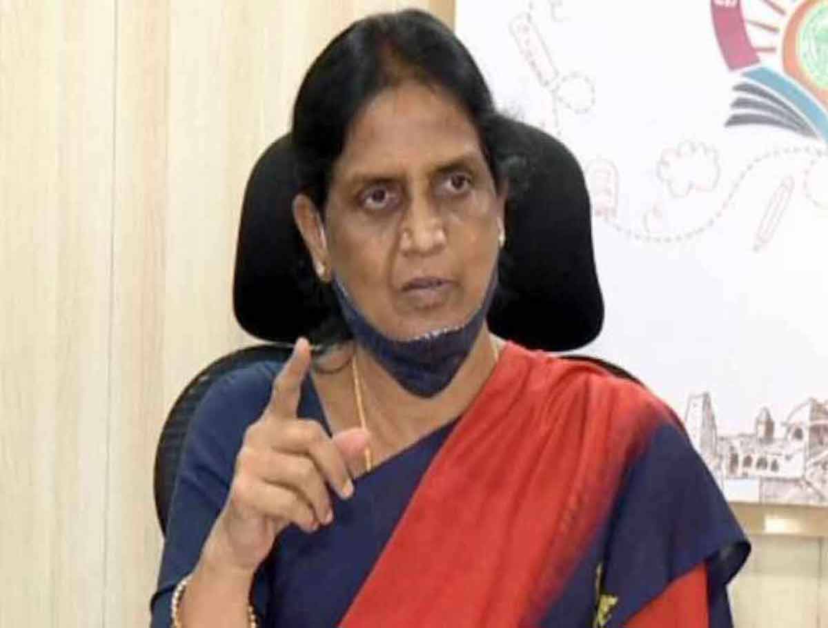 Sabitha Indra Reddy Tweets of SSC Paper Leak Issue