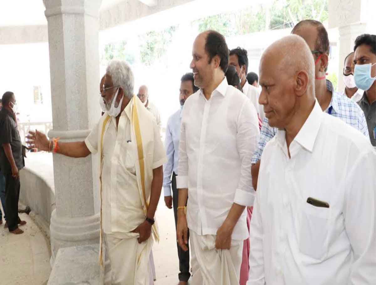 Subba Reddy Inspects Arrangements For AP CM for his Visit
