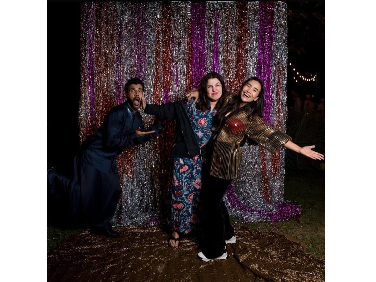 Pics From Rajkummar Rao And Patralekhaa’s “Pyjama Party”