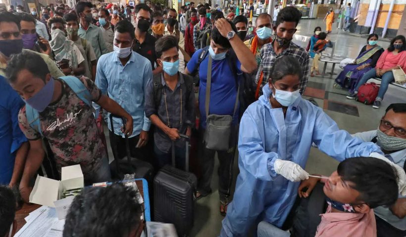 India records 8,503 new COVID-19 cases, 624 deaths in 24 hours