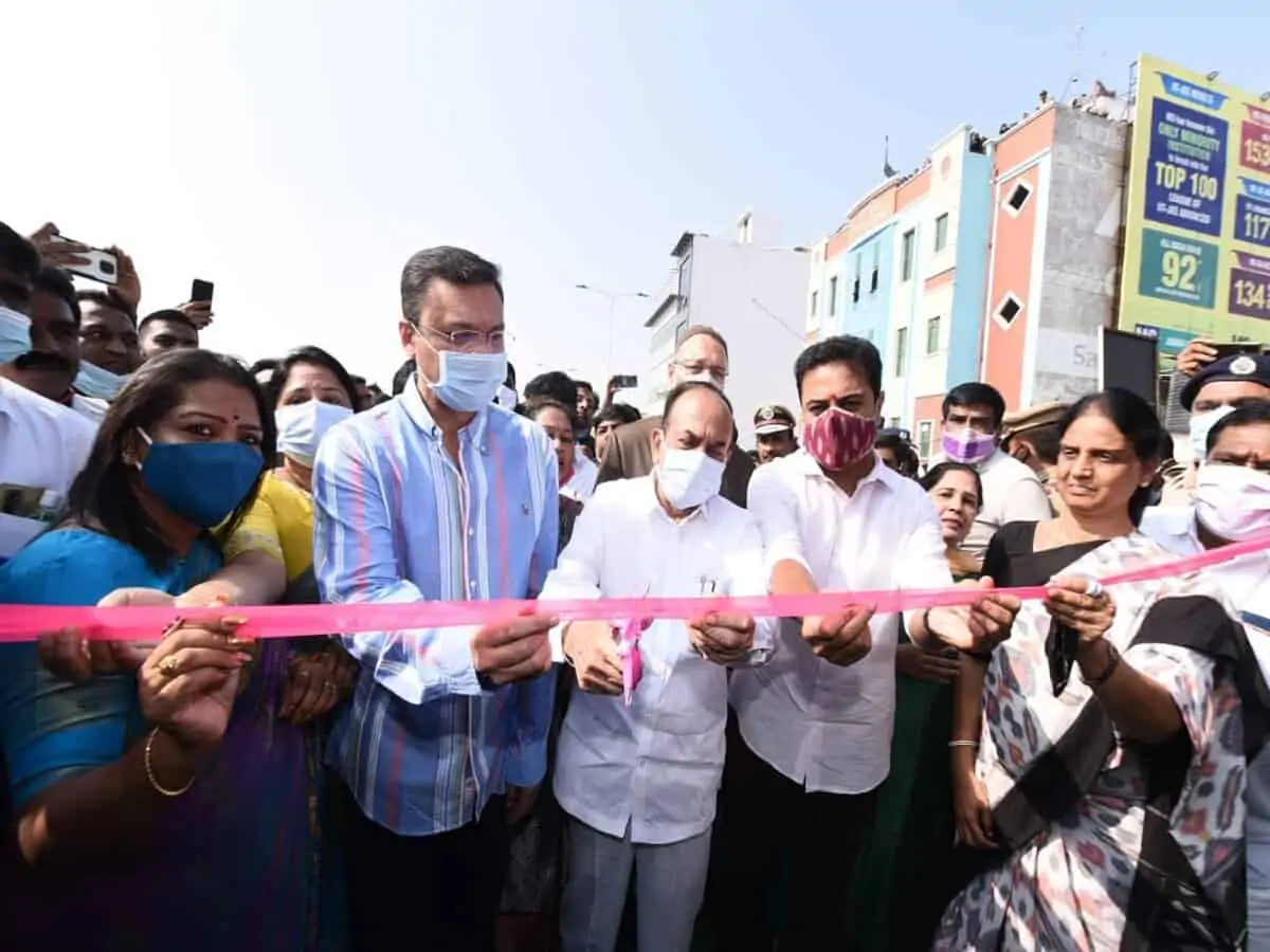 Abdul Kalam flyover at Owaisi junction Launched Today