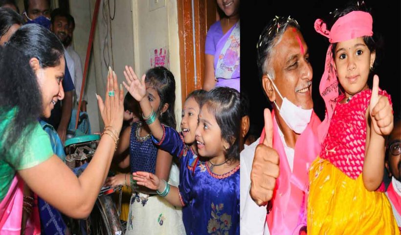 Harish Rao, Kavitha Greetings To Mark National Girl Child Day
