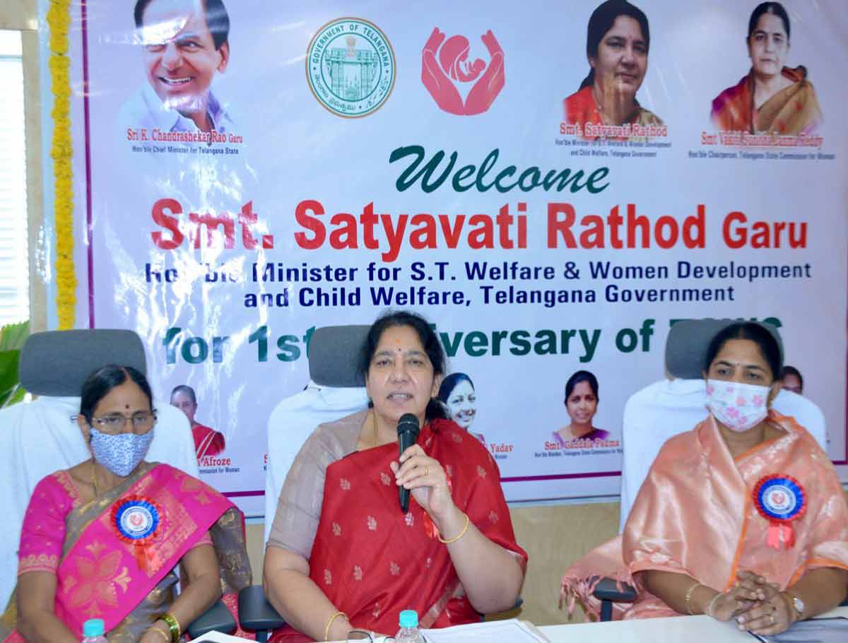 State Women Commission is Offering Best Services to Women and Girls: Satyavathi Rathod
