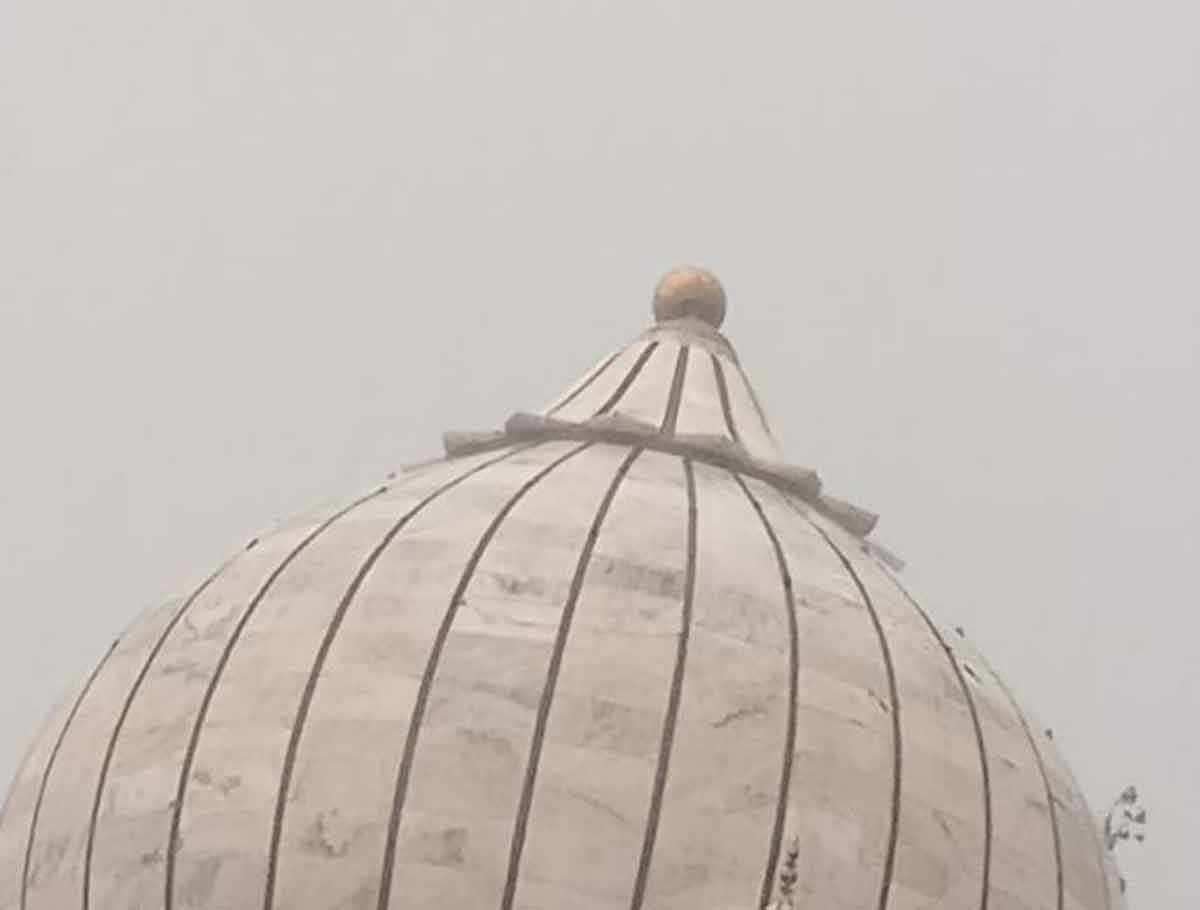 Rains in Delhi: Dome of Historic Jama Masjid Damaged