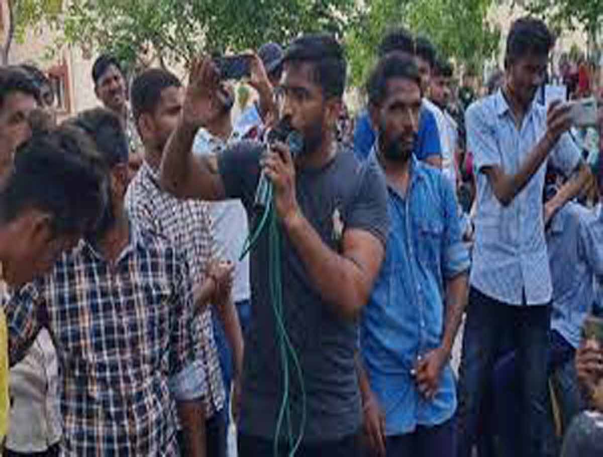 Students of RGUKT-Basara Continue their Protest for 3rd day