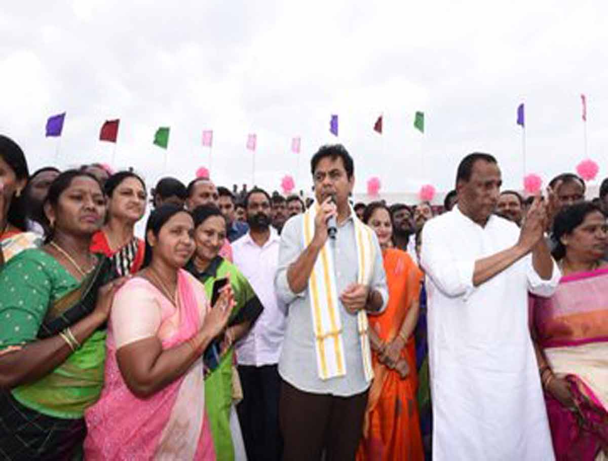 Stay Away From Mobiles: KTR to Job Aspirants